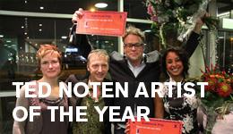 Ted Noten artist of the year!